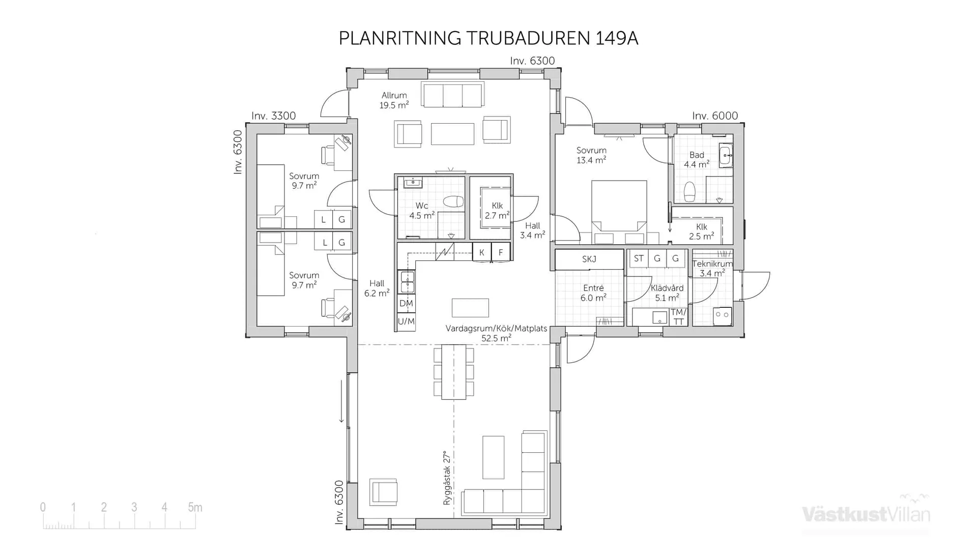 Trubaduren 149A planritning 1