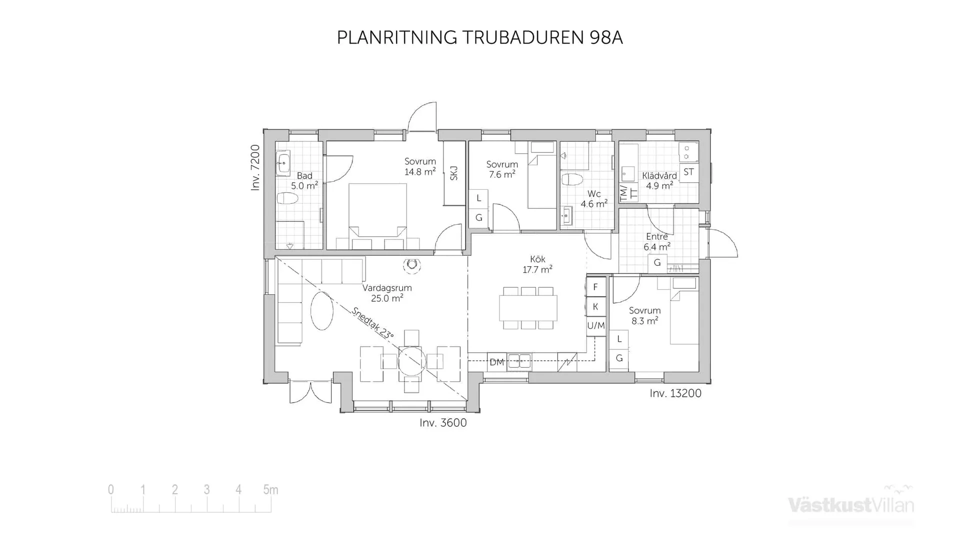 Trubaduren 98A planritning 1