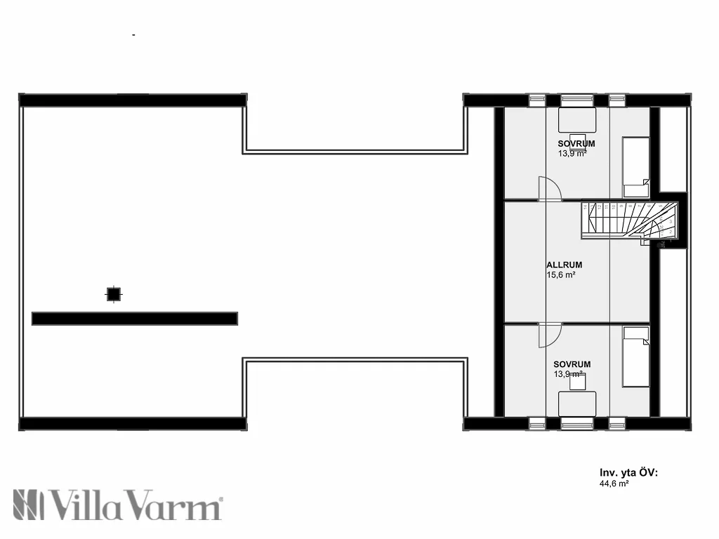 Villa Tranås planritning 1
