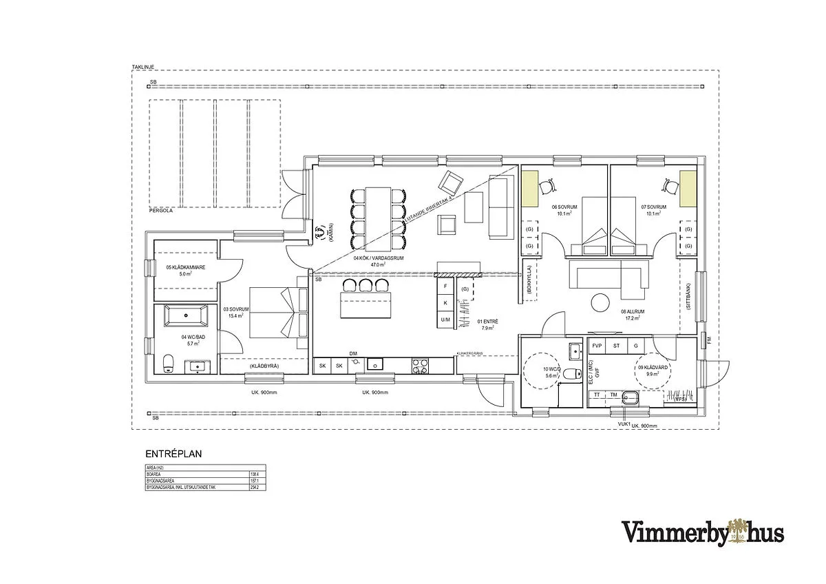 VH 138 planritning 1