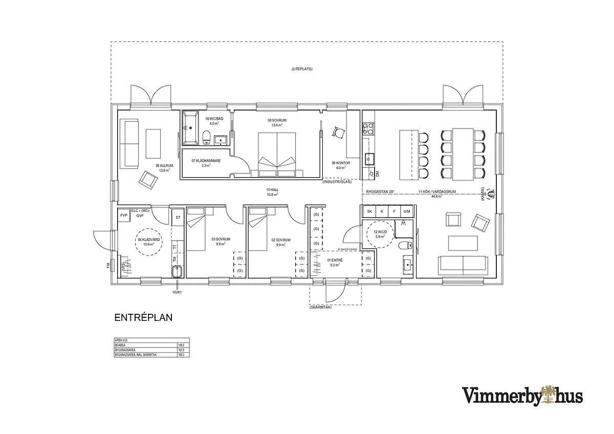 VH 148 planritning 1