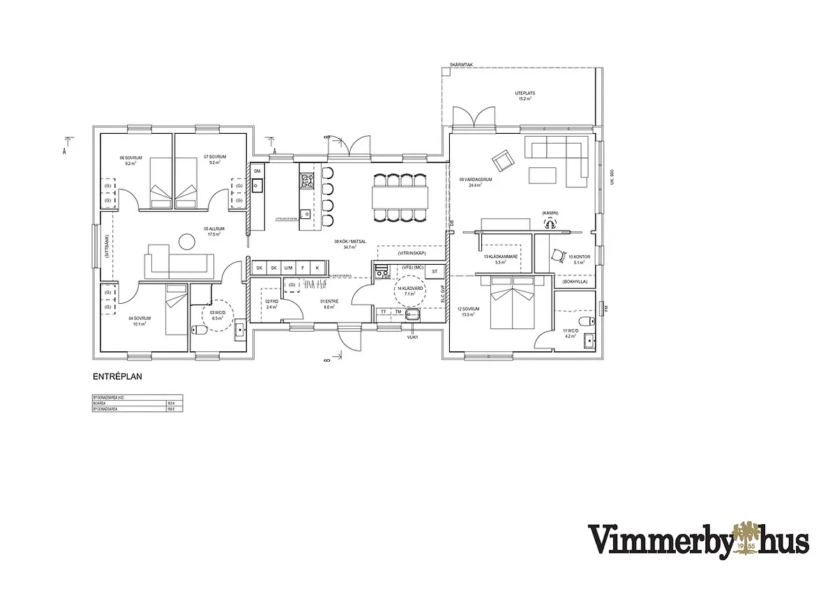 VH 163 planritning 1