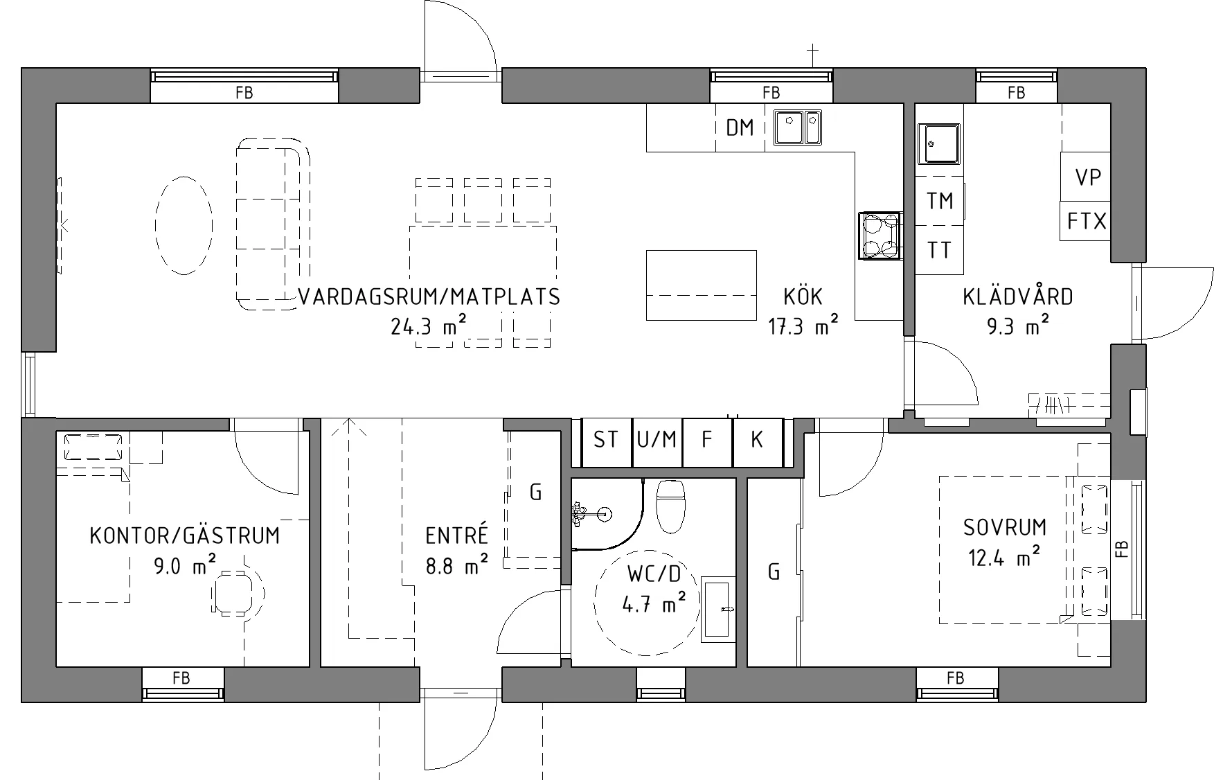 B155 planritning 1