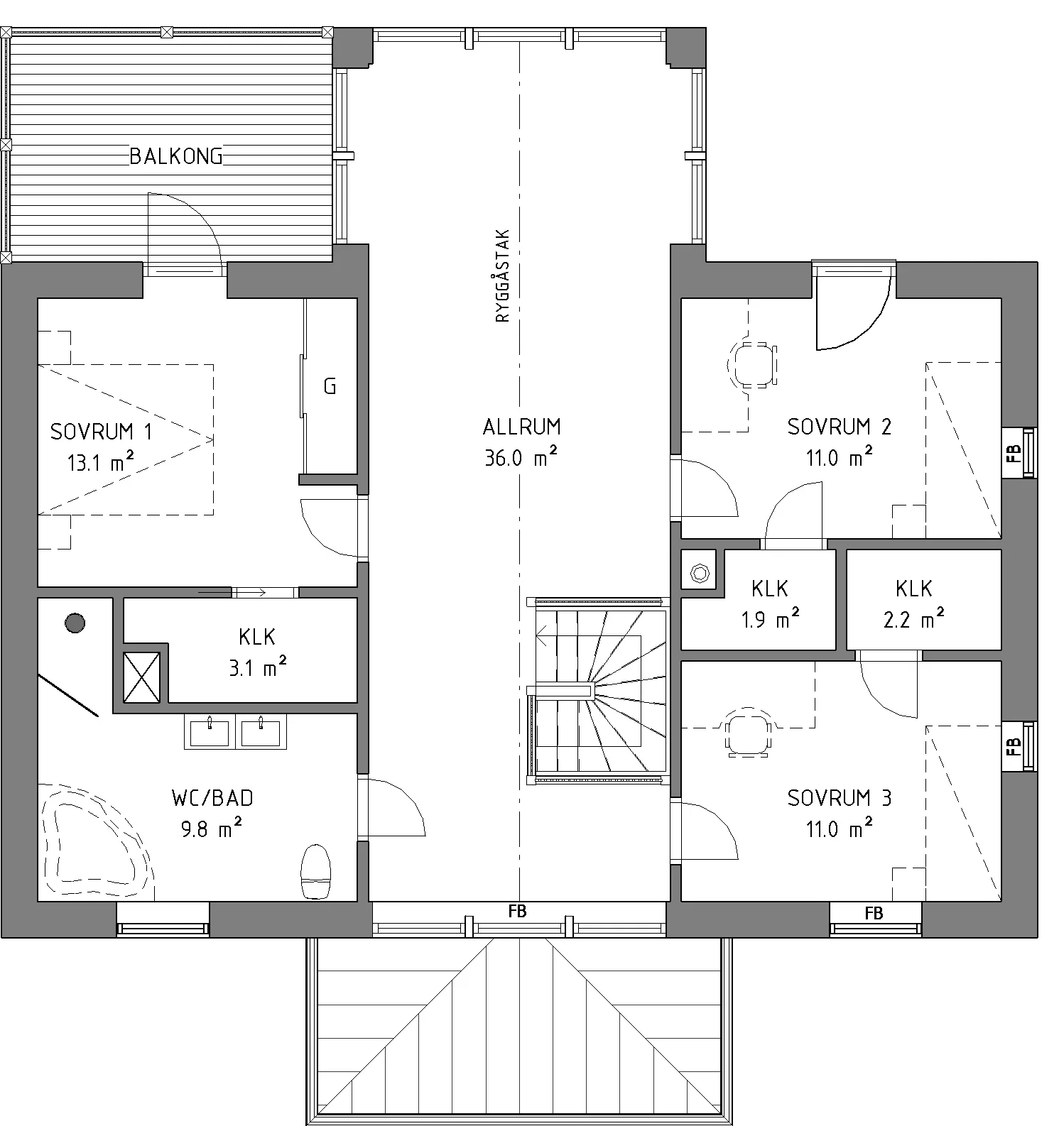 D186 planritning 1