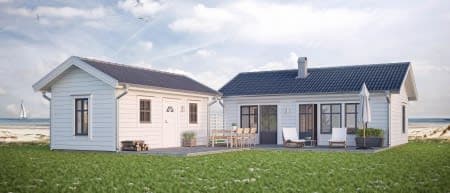 Blidö med gäststuga - Landsbrovillan