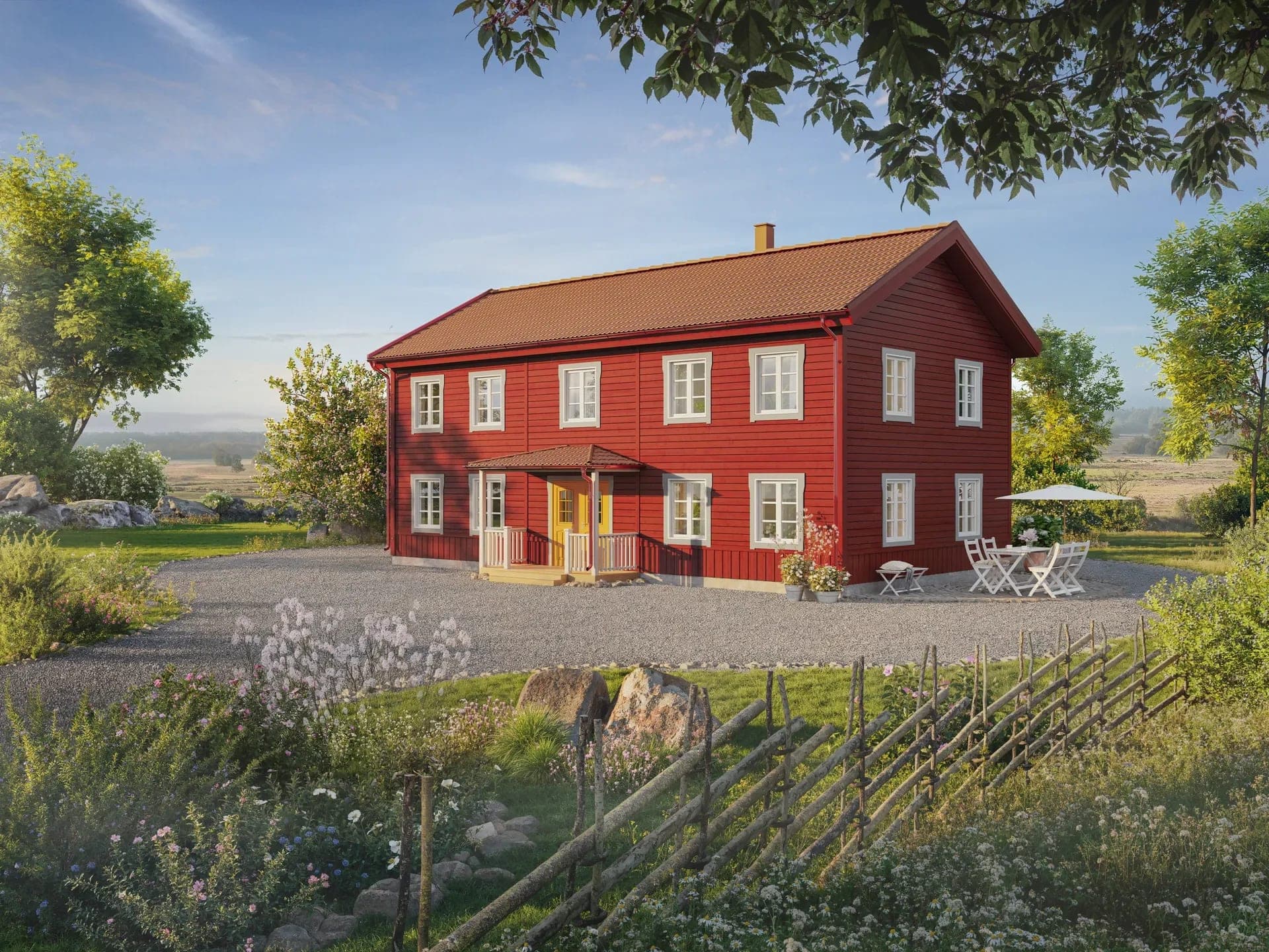 Villa Svanö Tvåplan