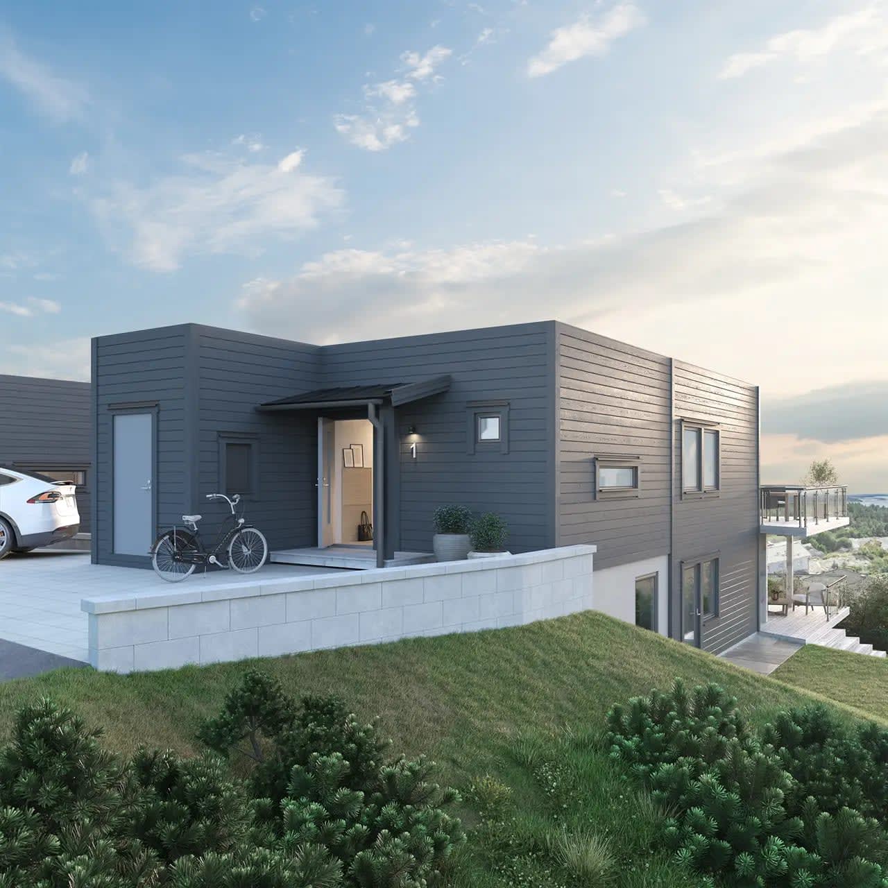 Villa Bergshyllan Sluttningshus