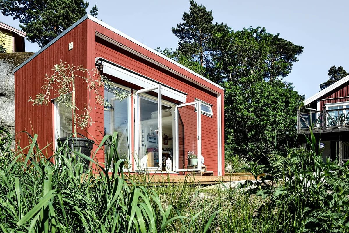 Attefallshus 25 kvm - E25 Loft