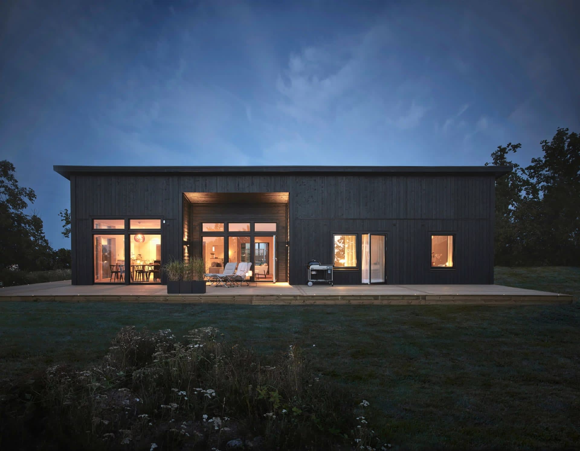 trivselhus villa östersund fasad