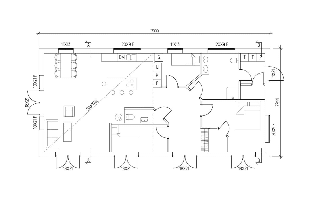 Hällbacken planritning 1