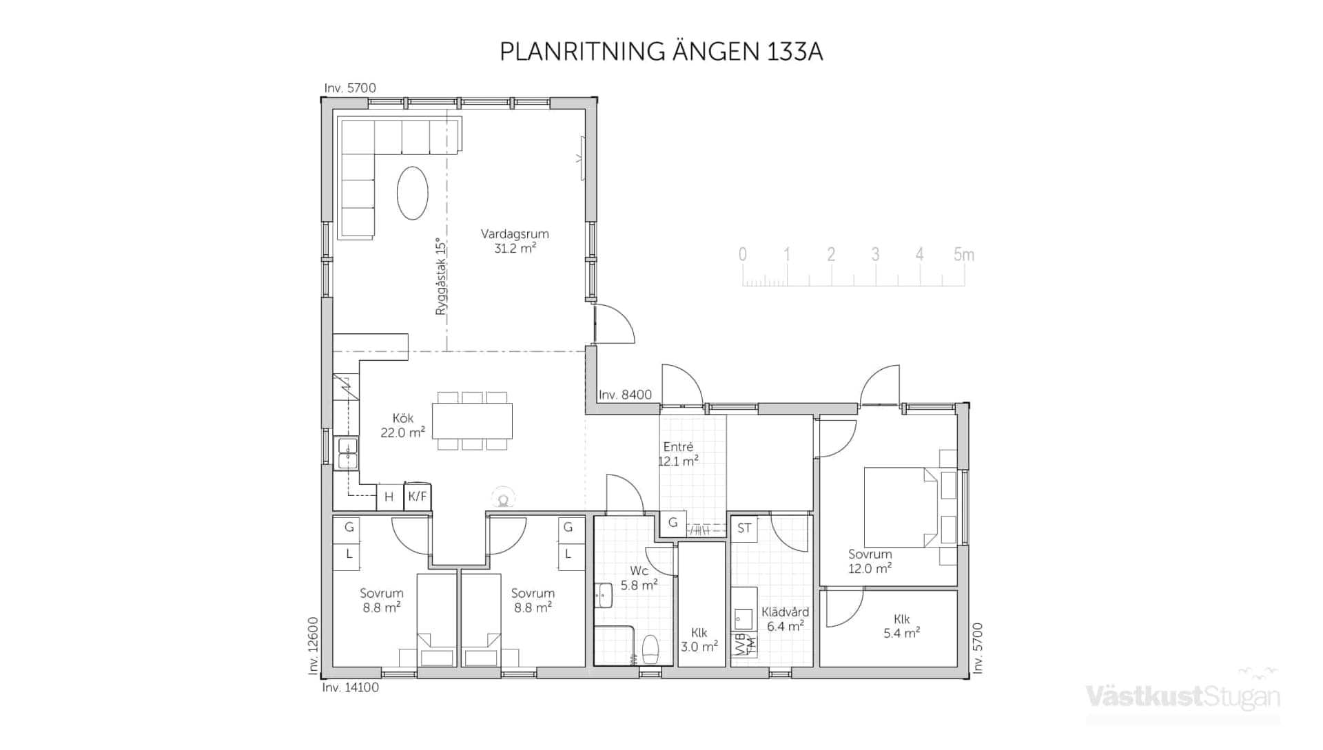 Ängen 133A planritning 1