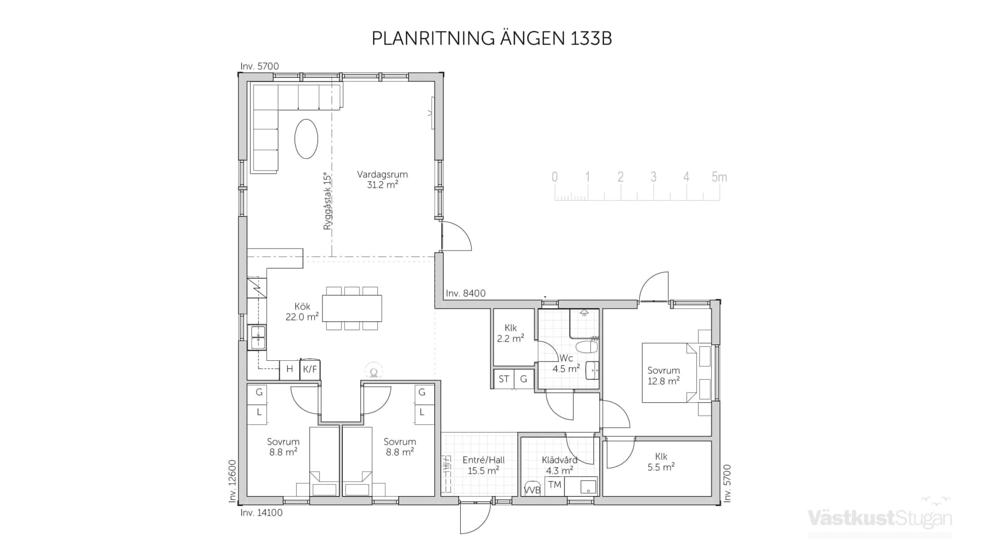 Ängen 133B planritning 1