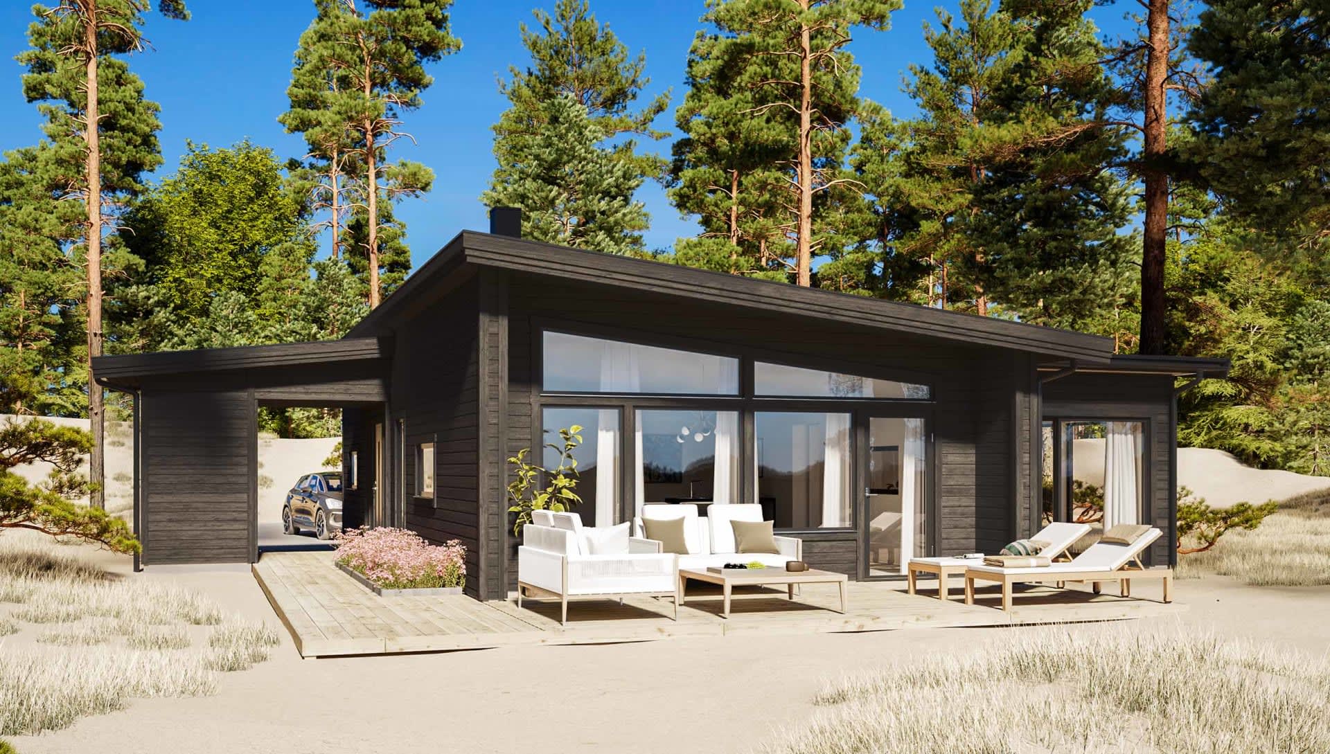 fritidshus med uterum västkuststugan