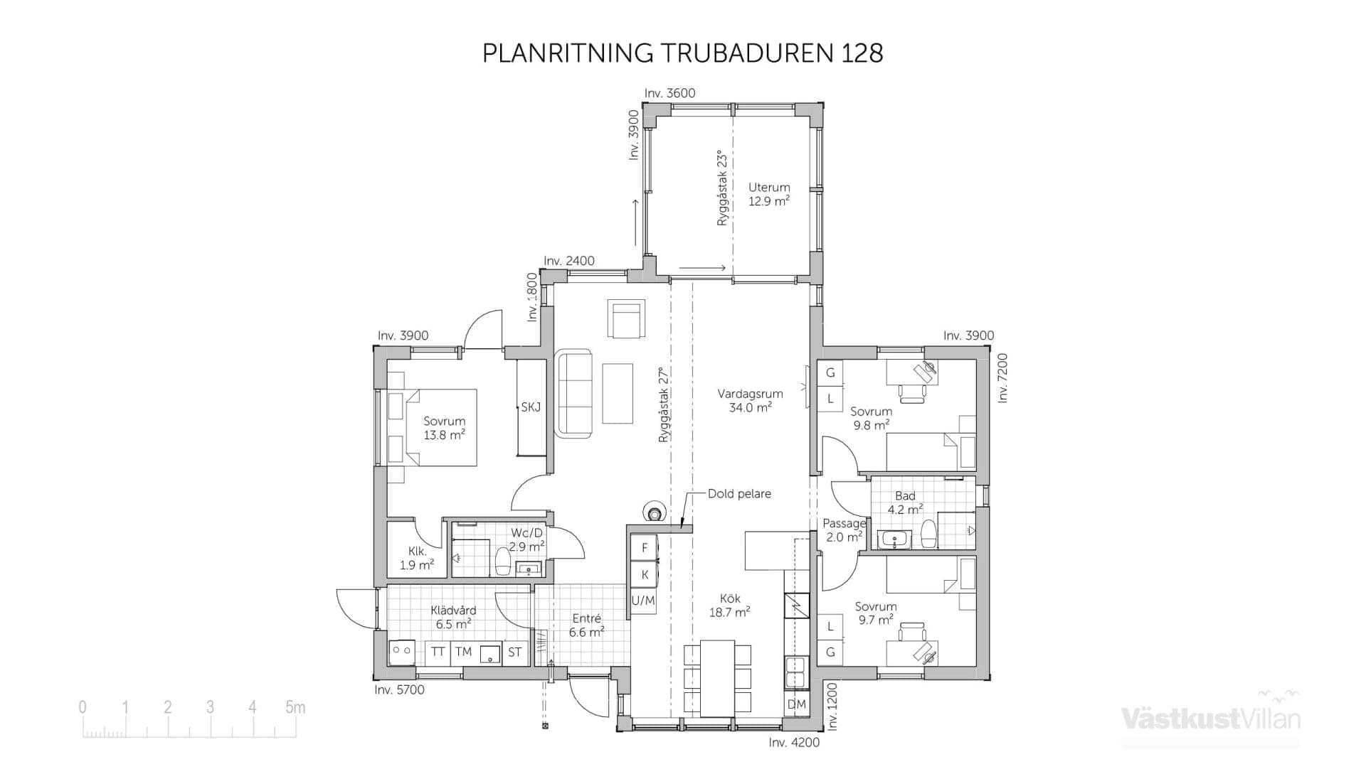Trubaduren 128 planritning 1