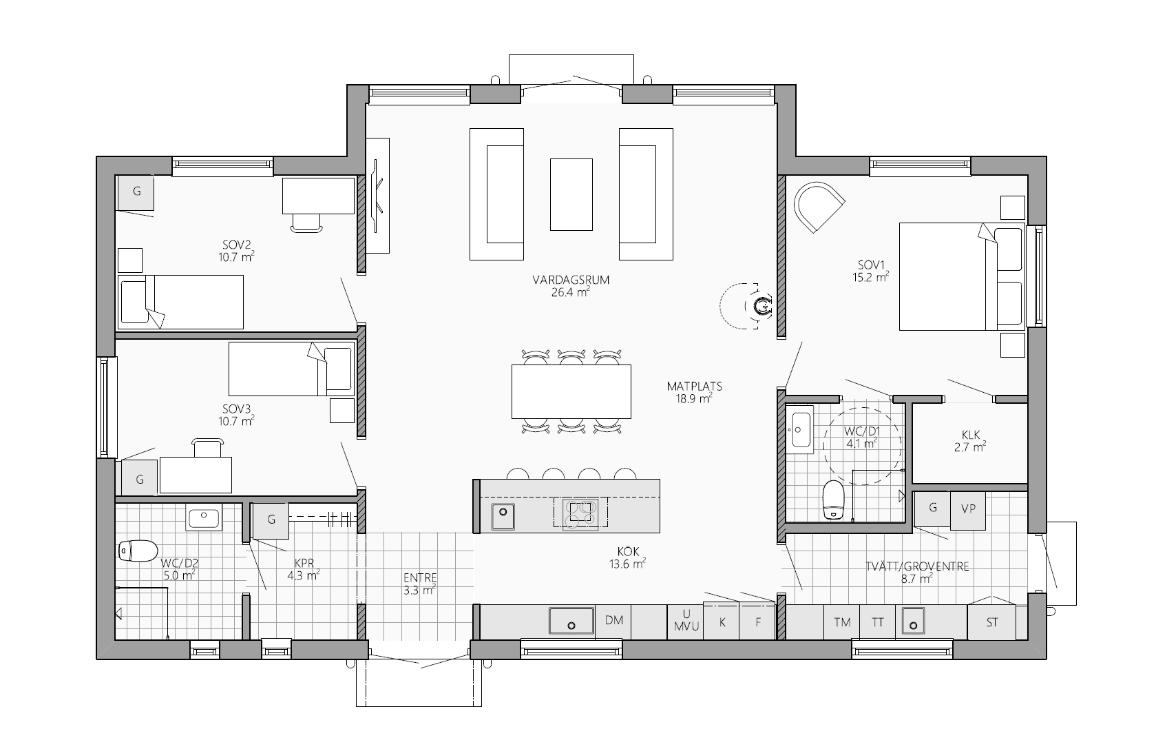 Lundby planritning 1
