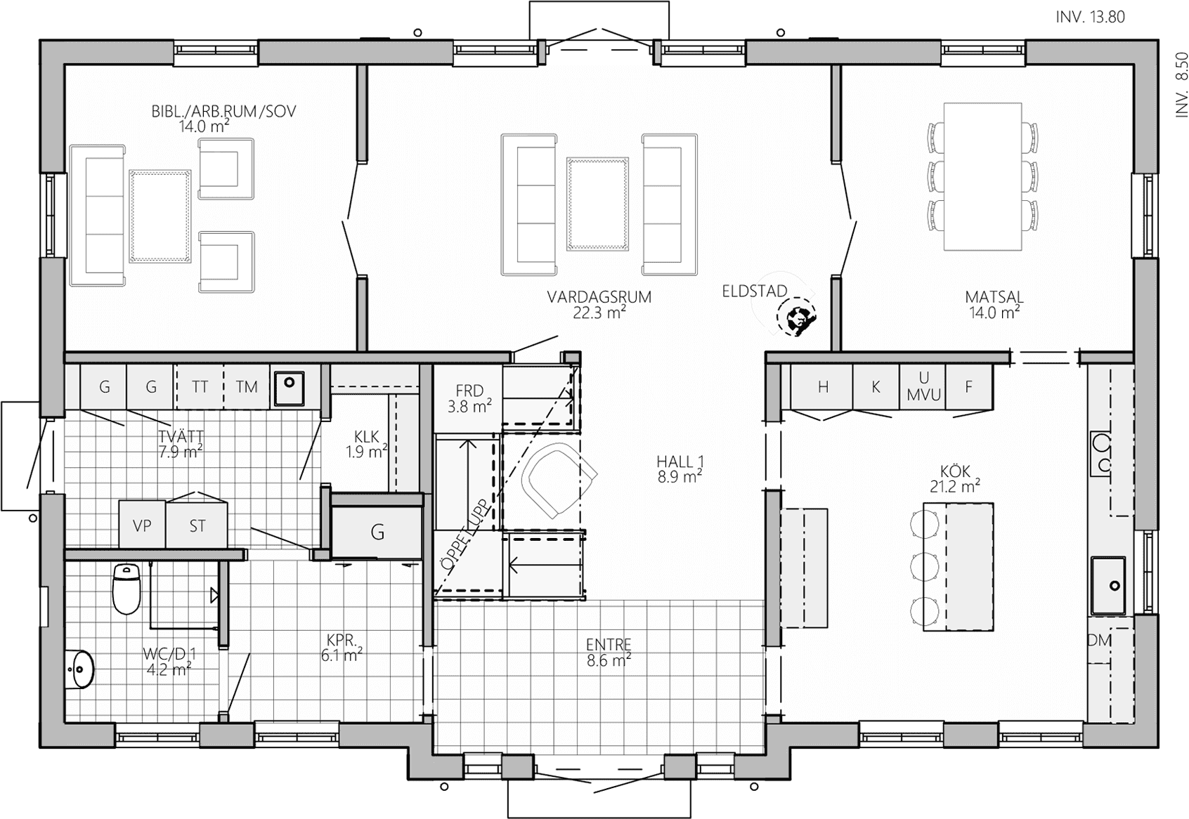 Öredal planritning 2