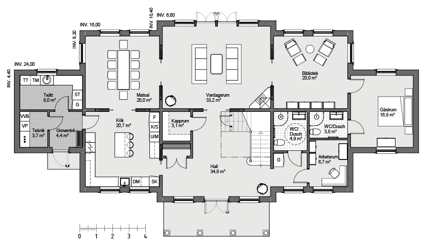 Strömsholm planritning