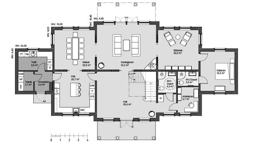 Wiredaholm planritning