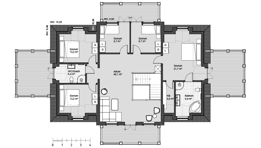 Wiredaholm planritning