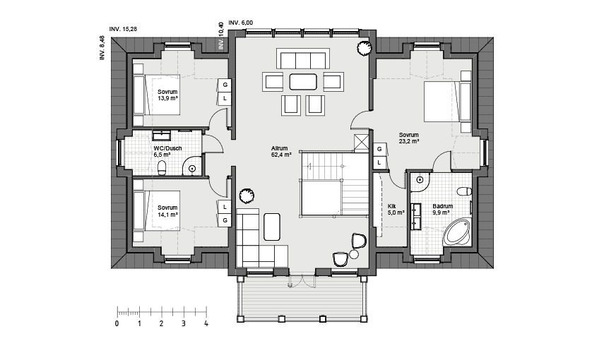 Ekensdal planritning