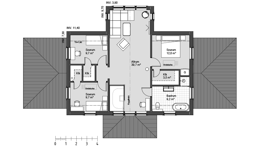 Brudbäcken 6 planritning