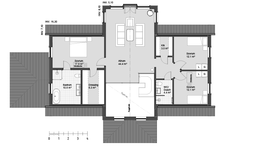 Stensnäs 1 planritning