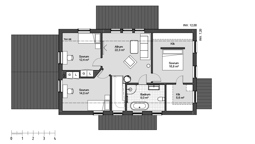 Ekebäck 1 planritning