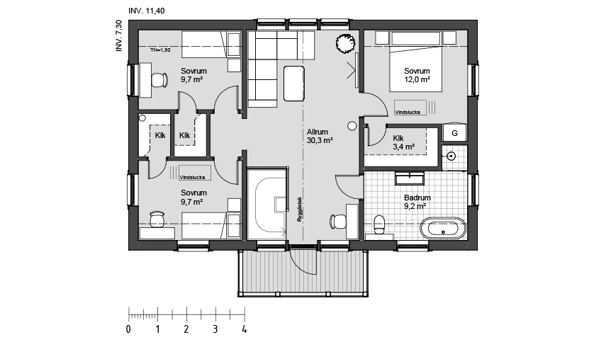 Brudbäcken 2 planritning