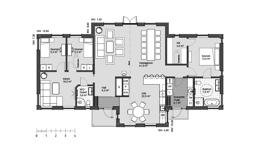 Sjöarp 1 planritning