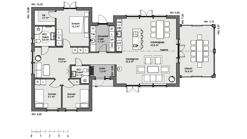 Portland 1 planritning