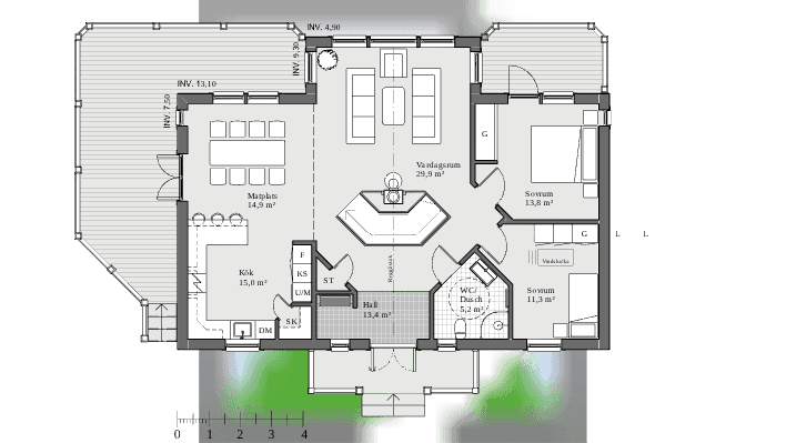 Jakobsberg 1 planritning