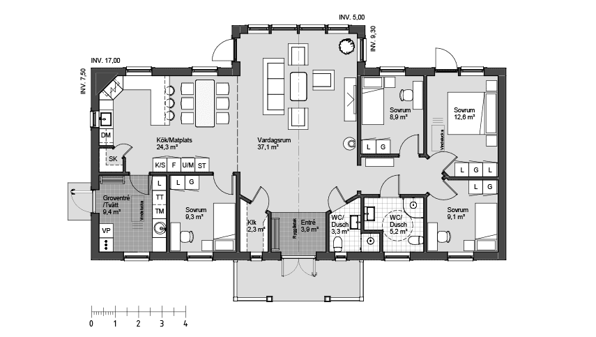Dalarö 2 planritning
