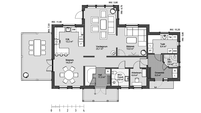 Brudbäcken 5 planritning