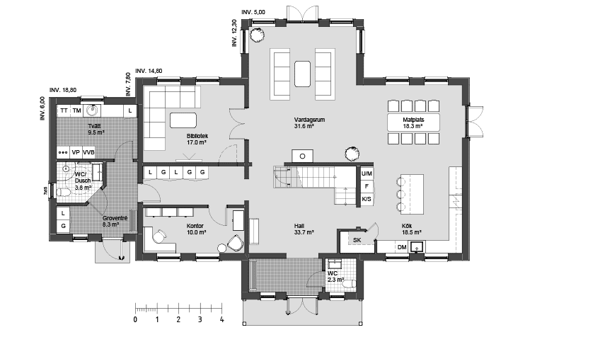 Grytsäter 1 planritning