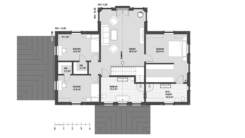 Grytsäter 1 planritning