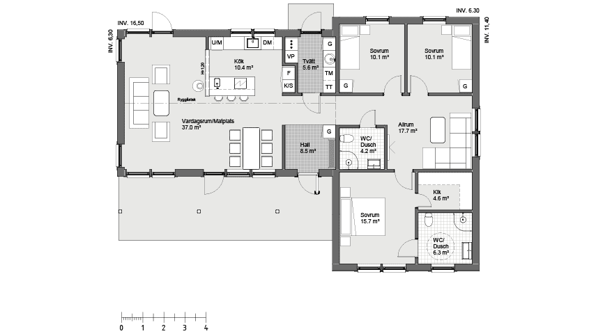 Northwood 1 planritning