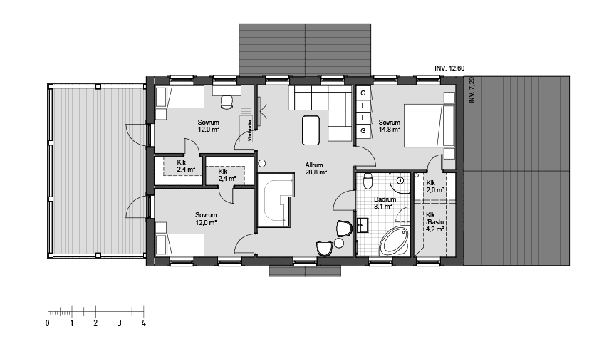 Newport 1 planritning