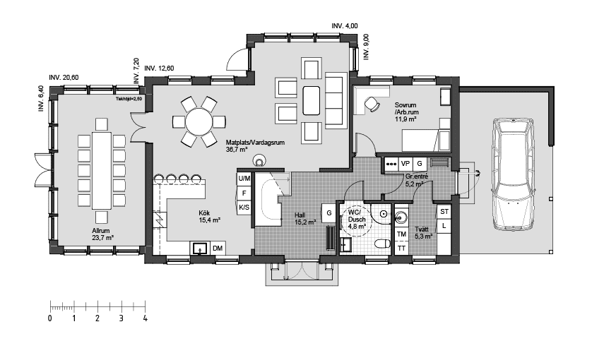 Newport 1 planritning