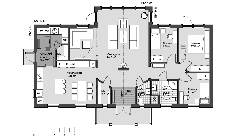 Dalarö 3 planritning