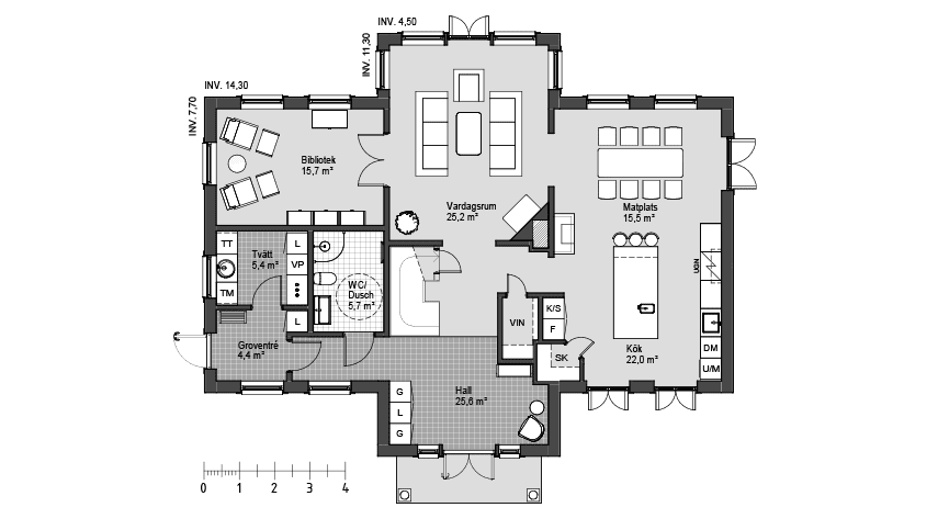 Resarö 1 planritning