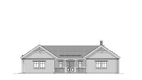 Stora Ekenäs 1 fasad