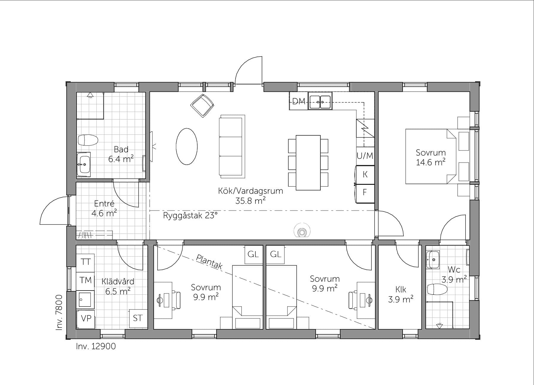 Karisma 101 planritning 1