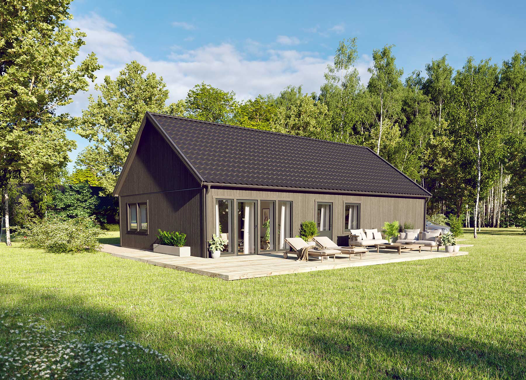 Bild på 1-planshuset Karisma 102