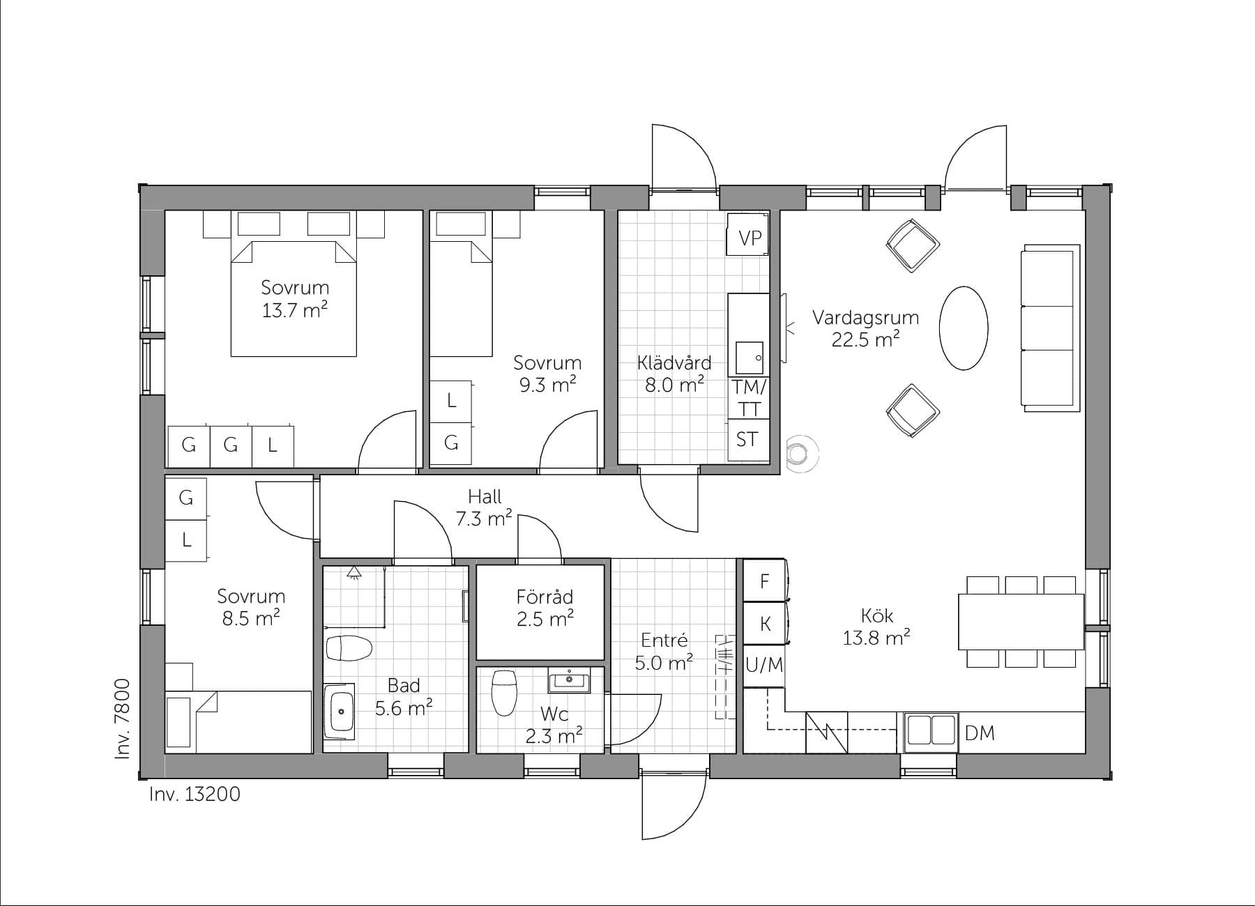 Karisma 102 planritning 1