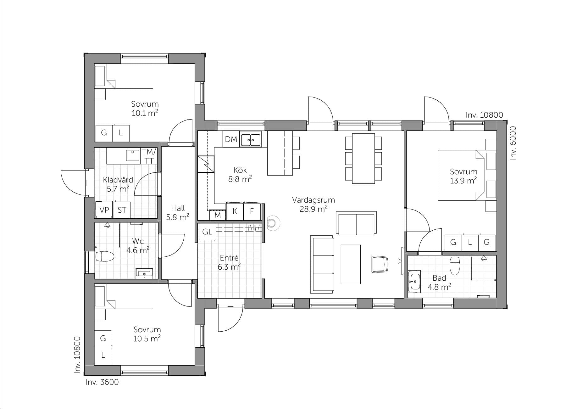 Karisma 104 planritning 1