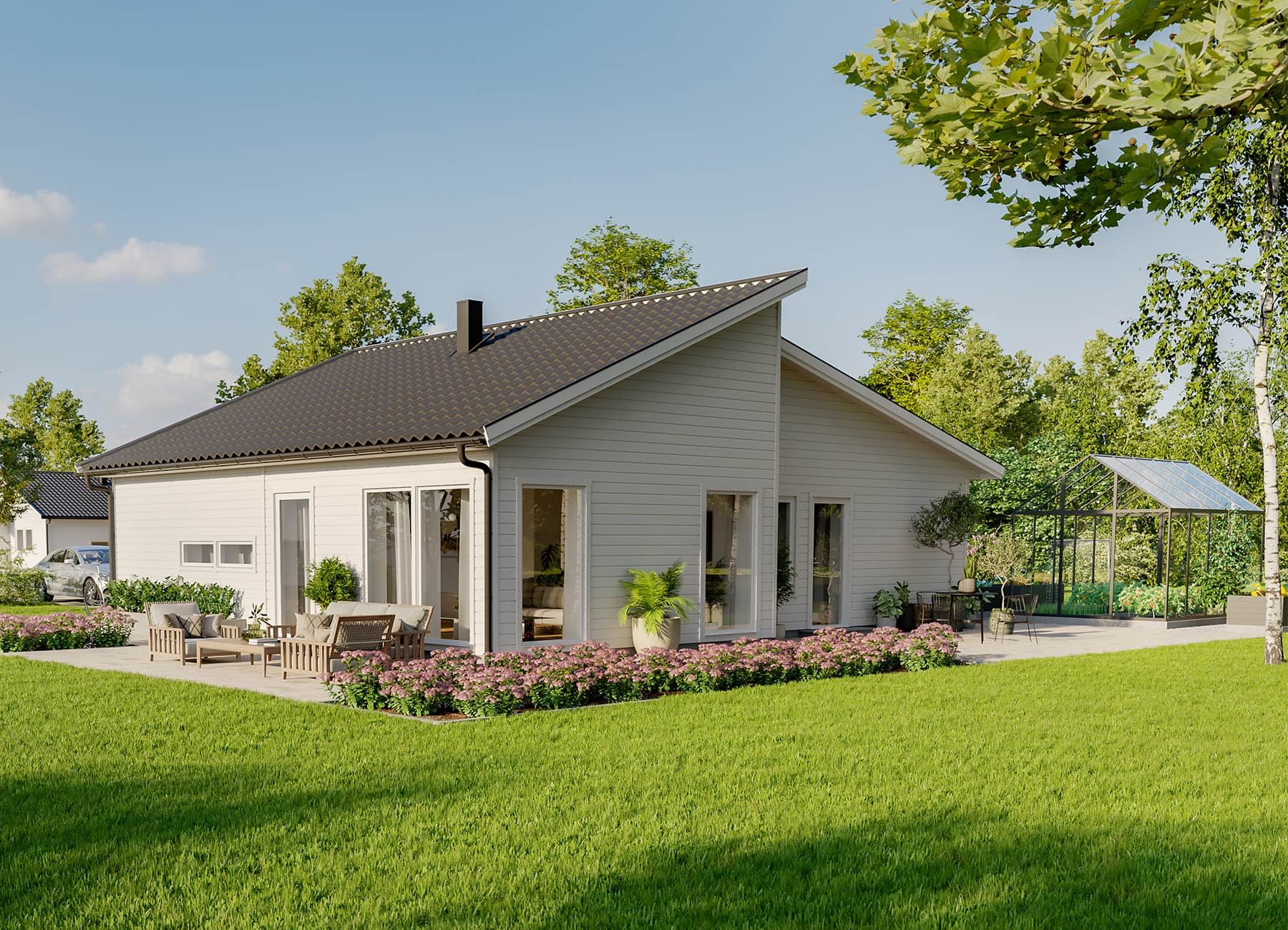 Bild på 1-planshuset Karisma 116