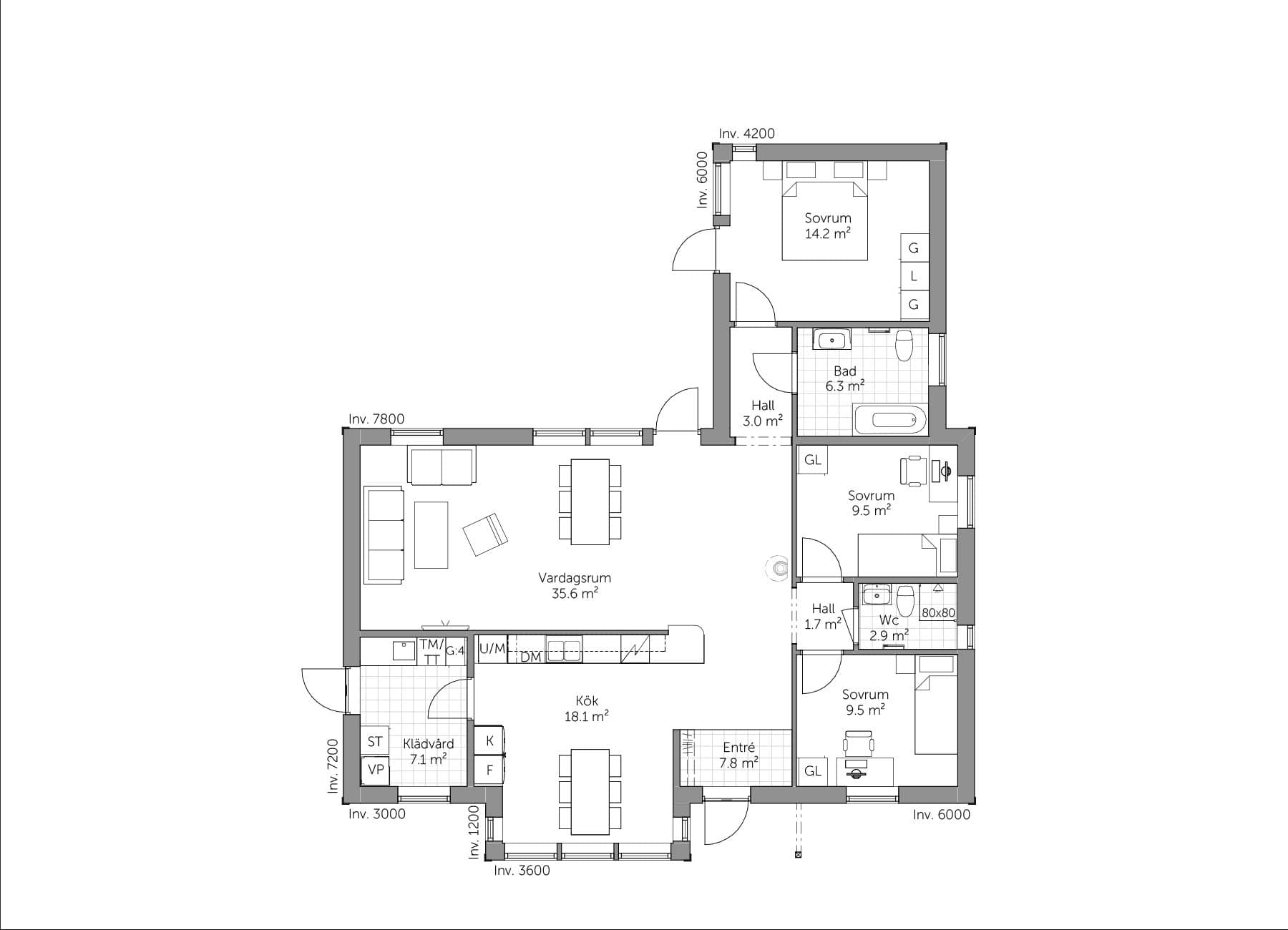 Karisma 120 planritning 1