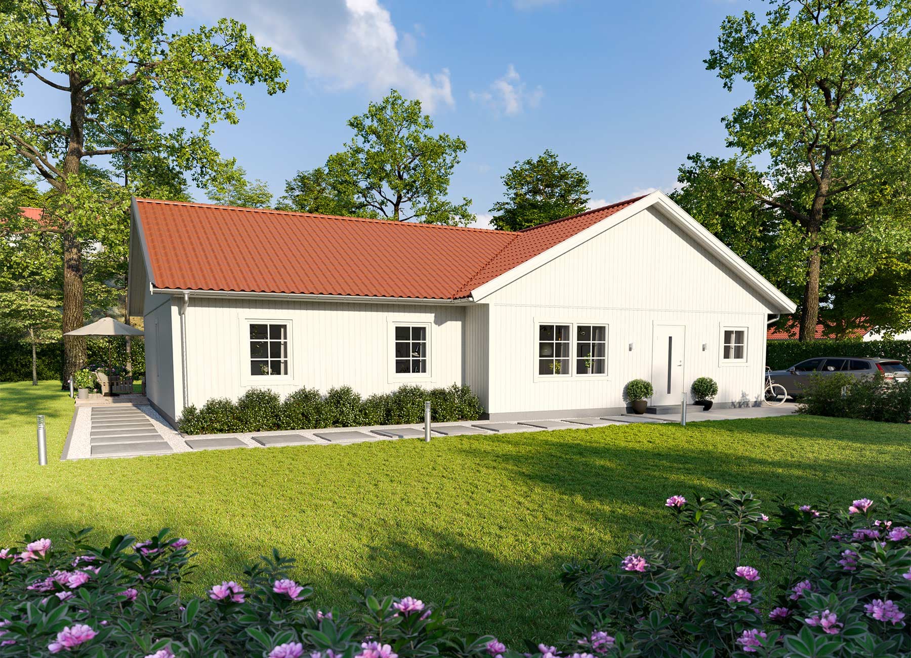 Bild på 1-planshuset Karisma 137