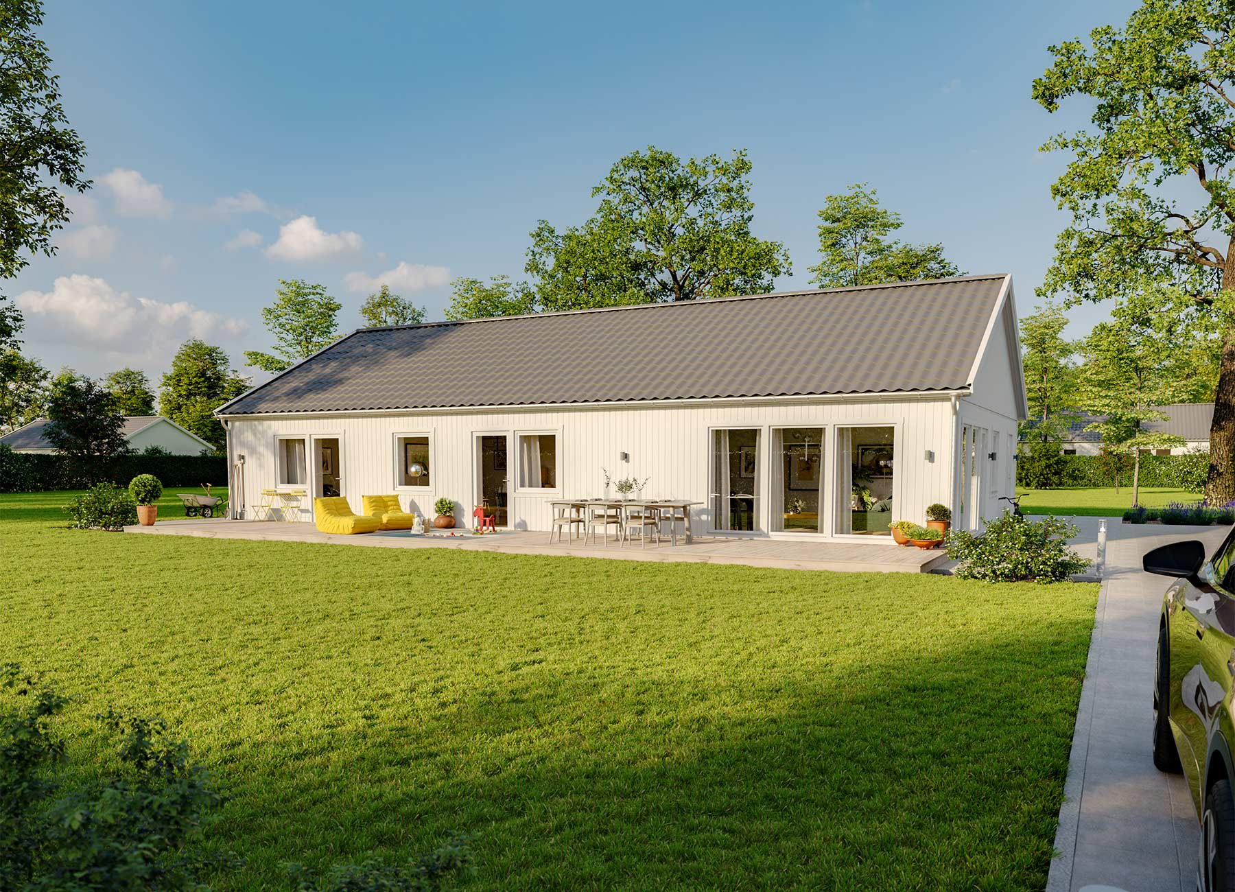 Bild på 1-planshuset Karisma 151