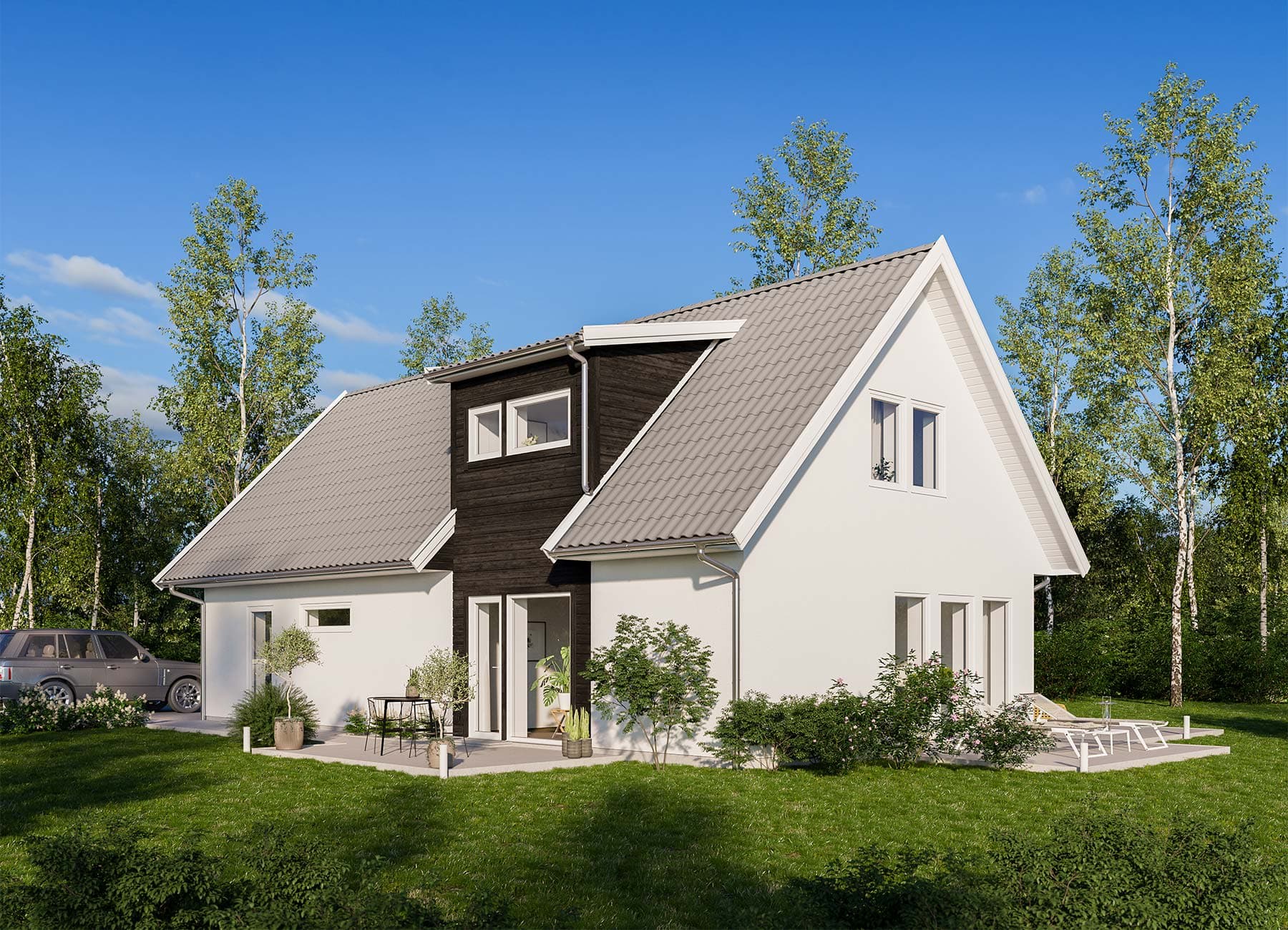 Bild på 1½-planshuset Scandinavia 149